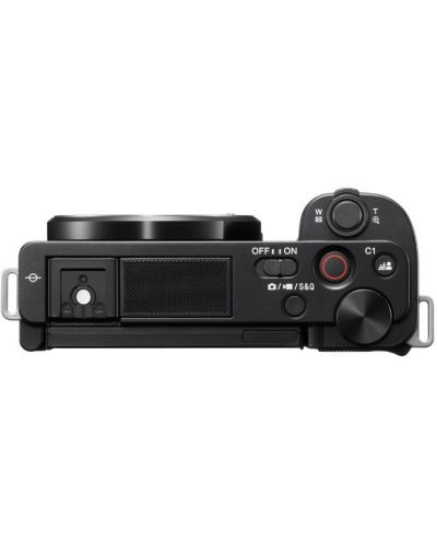 Фотоапарат Sony - ZV-E10, черен + Микрофон Sony ECM-W3 - 6