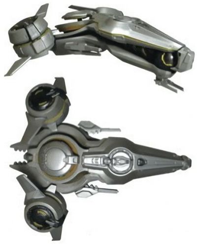 Фигура Halo 5: Guardians - Forerunner Phaeton Ship, 15 cm - 2
