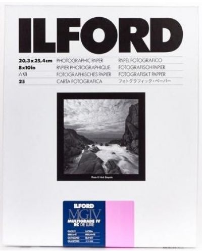 Фотохартия ILFORD - MGRC Glossy, 24x30cm, 50 листа - 1