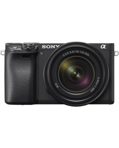 Безогледален фотоапарат Sony - A6400, 18-135mm OSS, Black - 2
