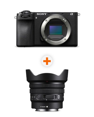 Фотоапарат Sony - Alpha A6700, Black + Обектив Sony - E PZ, 10-20mm, f/4 G - 1
