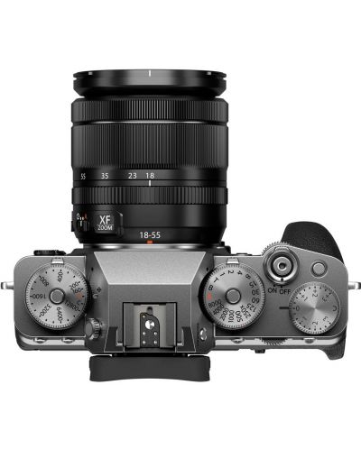 Фотоапарат Fujifilm - X-T4, обектив XF 18-55mm f/2.8-4, сребрист - 3