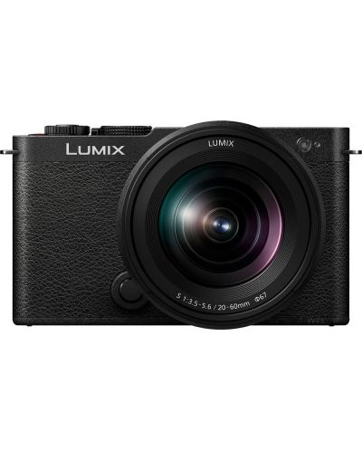 Фотоапарат Panasonic - Lumix S9, Lumix S 20-60mm f/3.5-5.6, черен - 2