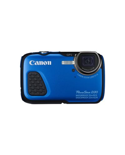 Фотоапарат Canon PowerShot D30 - син