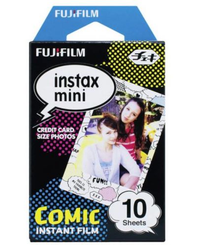 Фотохартия Fujifilm - за instax mini, Comic, 10 броя - 1