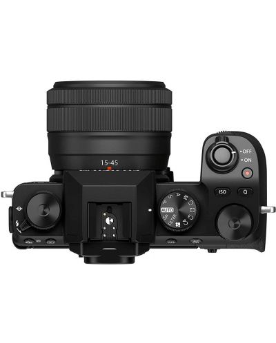Фотоапарат Fujifilm - X-S10, XC 15-45mm f/3.5-5.6 OIS PZ XC, черен - 3
