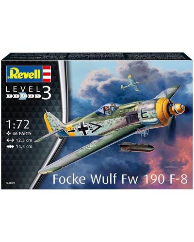 Сглобяем модел Revell - Военен самолет Focke Wulf Fw 190 F-8 (03898) - 1