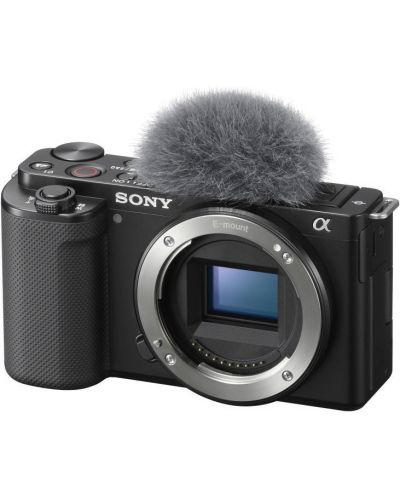 Фотоапарат Sony - ZV-E10, черен + Микрофон Sony ECM-W3 - 2