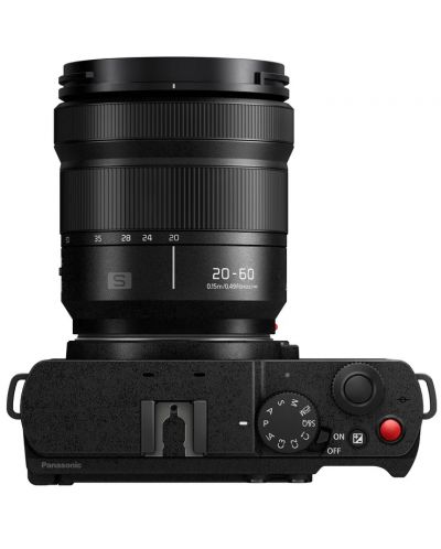 Фотоапарат Panasonic - Lumix S9, Lumix S 20-60mm f/3.5-5.6, червен - 10