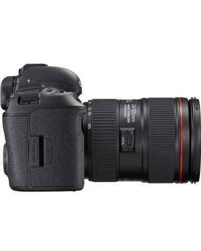 Фотоапарат Canon - 5D Mark IV + обектив Canon 24-105mm, черен - 5