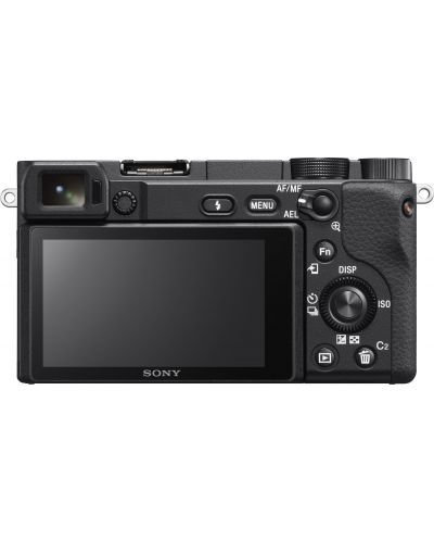 Безогледален фотоапарат Sony - A6400, 18-135mm OSS, Black - 7