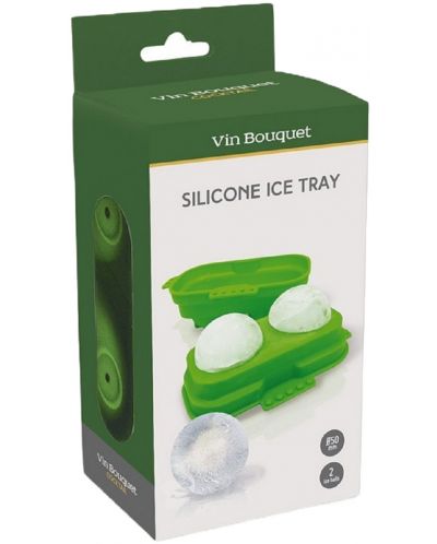 Форма за 2 броя ледени топчета Vin Bouquet - Gin Tonic, 5 cm - 4