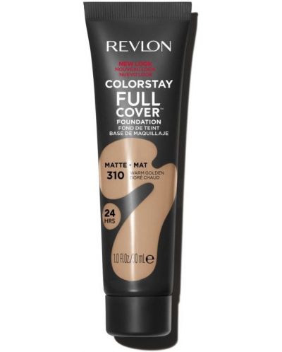 Revlon Colorstay Фон дьо тен Full Cover, Warm Golden, N310, 30 ml - 1