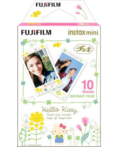 Фотохартия Fujifilm - за instax mini, Hello Kitty, 10 броя - 1