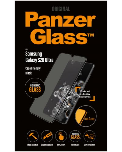 Протектор PanzerGlass - CaseFriend Biometric, Galaxy S20 Ultra - 2