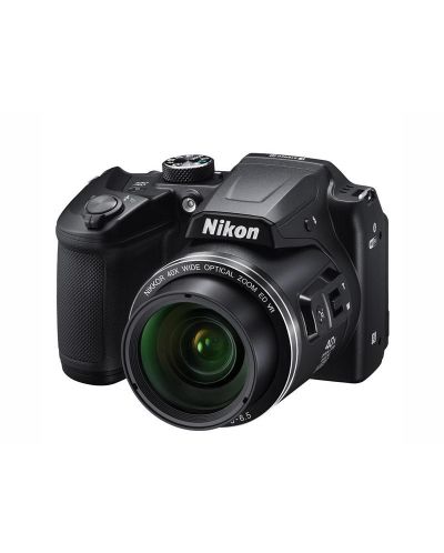 Фотоапарат Nikon Coolpix B500 + Зарядно устройство и 4бр. Акумулаторни батерии - черен