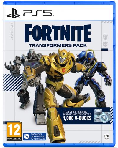 Fortnite Transformers Pack - Код в кутия (PS5) - 1