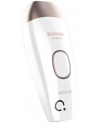 Фотоепилатор Cecotec - Bamba SkinCare IPL, 5 степени, 120 000 импулса, бял - 1
