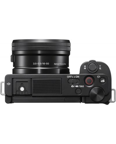 Компактен фотоапарат за влогинг Sony - ZV-E10, E PZ 16-50mm - 3