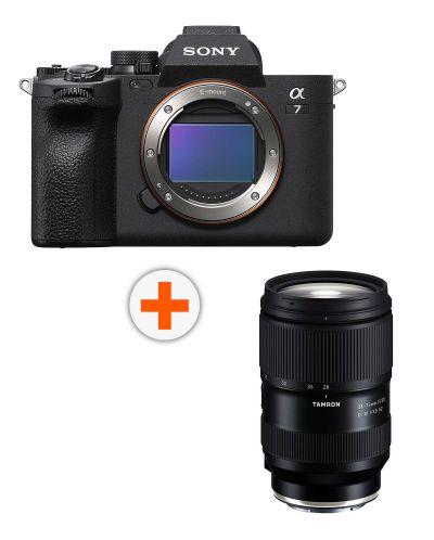 Фотоапарат Sony - Alpha A7 IV + Обектив Tamron - AF, 28-75mm, f2.8 DI III VXD G2 - 1