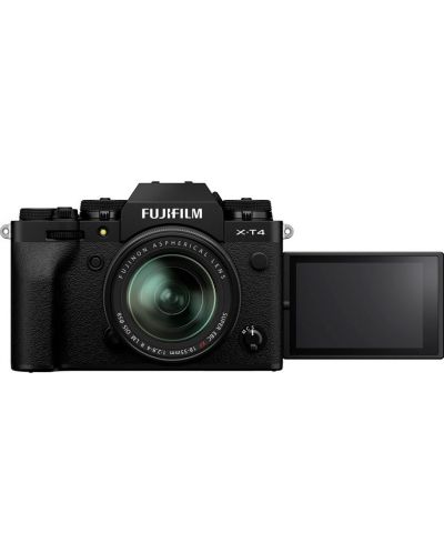 Фотоапарат Fujifilm - X-T4, обектив XF 18-55mm f/2.8-4, черен - 6