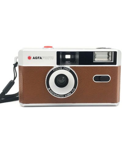 Фотоапарат AgfaPhoto - Reusable camera, кафява - 1