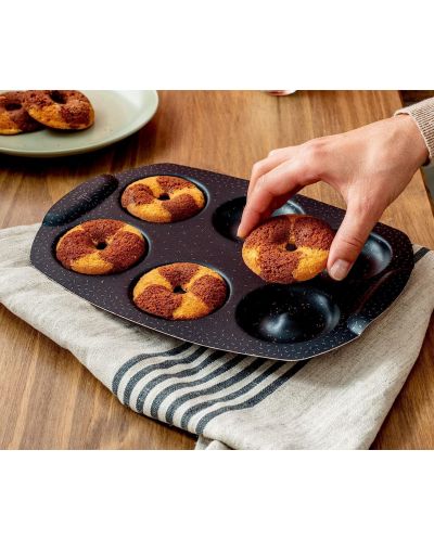 Форма за печене на понички Tefal - Perfect Bake Mini Donuts, 21 x 29 cm - 5
