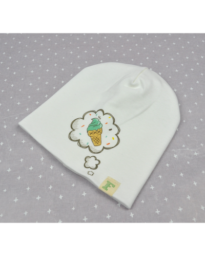 Бебешка шапка For Babies - Сладолед, 62/68 cm - 1