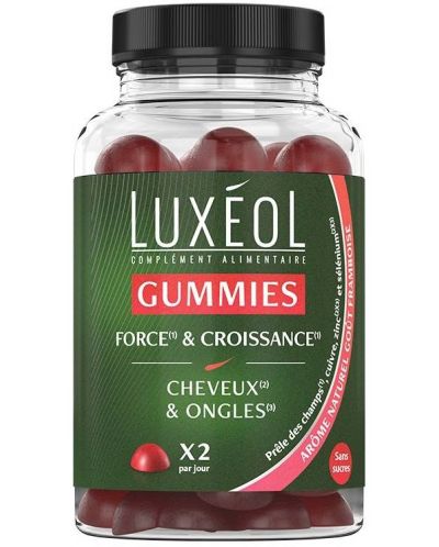 Force & Croissance За растеж и укрепване на косата, 60 желирани таблетки, Luxéol - 1