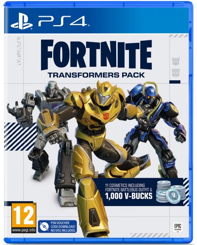 Fortnite Transformers Pack - Код в кутия (PS4) - 1