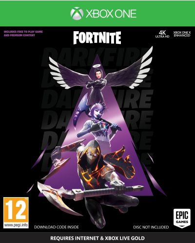Fortnite - Darkfire Bundle (Xbox One) (разопакована) - 1