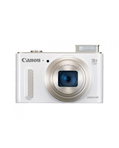 Фотоапарат Canon PowerShot SX610 HS - бял