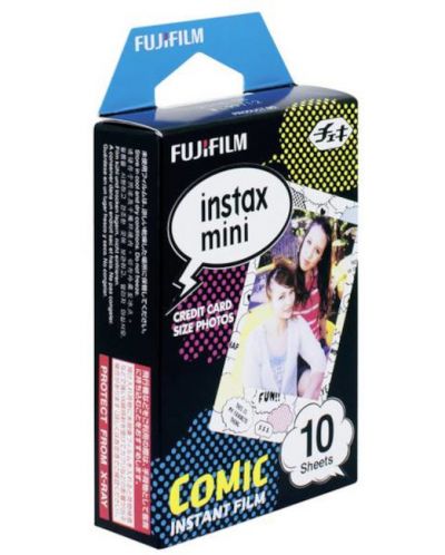 Фотохартия Fujifilm - за instax mini, Comic, 10 броя - 2