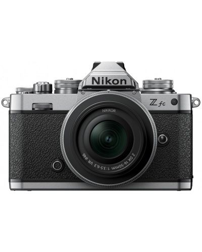 Фотоапарат Nikon - Z fc, DX 16-50mm, черен/сребрист - 1