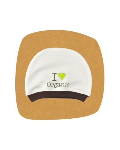 Бебешка шапка с картинка For Babies - Organic, 0-3 месеца - 1