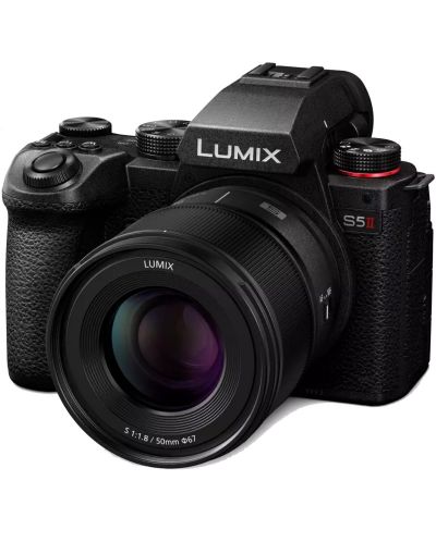 Фотоапарат Panasonic - Lumix S5 II, Panasonic Lumix S 50mm f/1.8, Black - 1