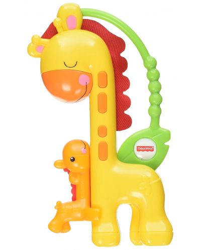 Гризалка Fisher Price - Мама жираф с бебе - стар модел - 1