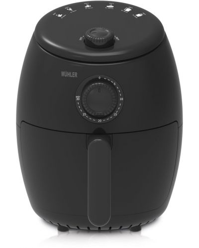 Фритюрник Muhler - MFX-20P, 1000W, Air Fryer, черен - 1