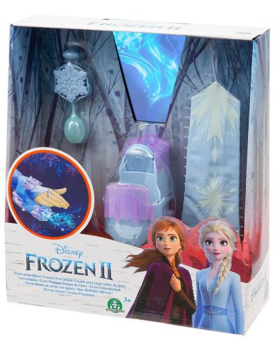 Игрален комплект Frozen 2 - Изстрелваща ръкавица със снежен ефект, звук и светлина - 1