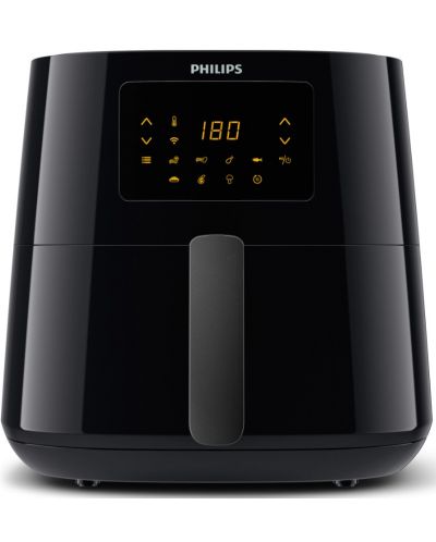 Фритюрник Philips - Airfryer Essential XL, HD9280/90, 2000W, черен - 1