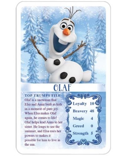 Игра с карти Top Trumps - Disney Frozen - 3