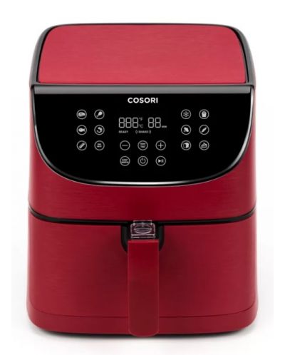 Фритюрник с горещ въздух Cosori - Pro Air Fryer CP158-AF, XXL, 1700W, 5.5L, червен - 1