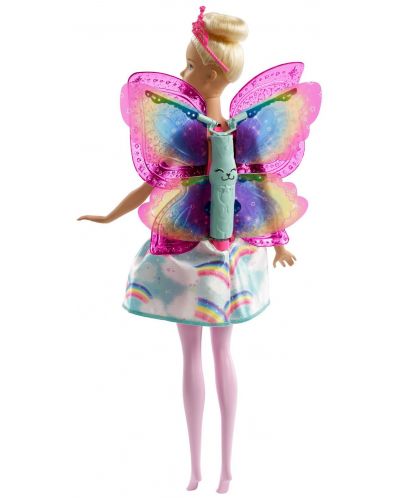 Кукла Mattel Barbie Dreamtopia - Фея, с летящи криле - 5