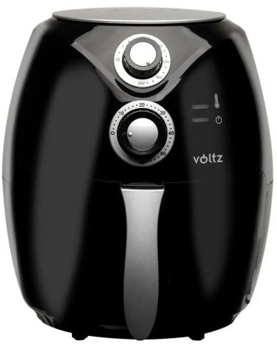 Уред за здравословно готвене Voltz - V51980C, 1600W, черен - 1