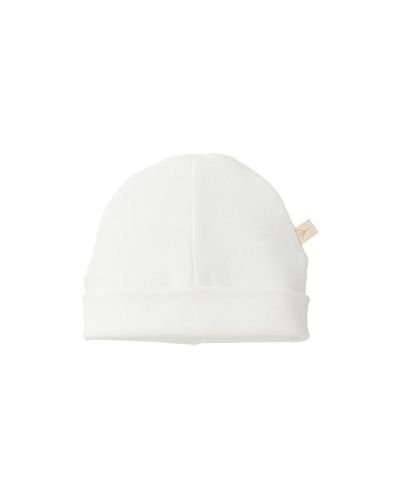 Бебешка шапка Fres - Offwhite, 0+месеца