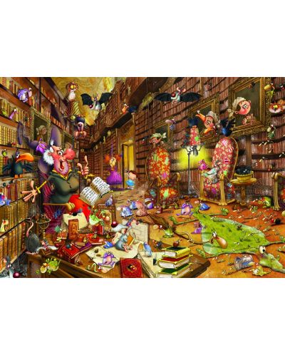 Пъзел Grafika от 1500 части - Вещицата, Франсоа Руйър