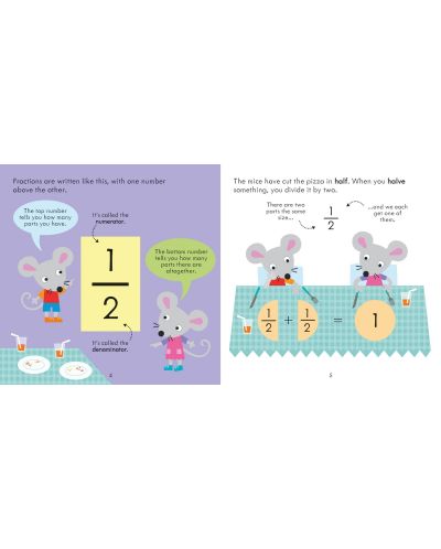 Fractions: Matching Games and Book - 5