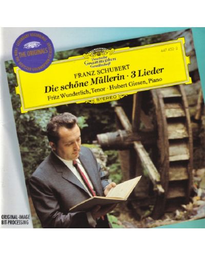 Fritz Wunderlich - Schubert: Die schöne Müllerin; 3 Lieder (CD)
