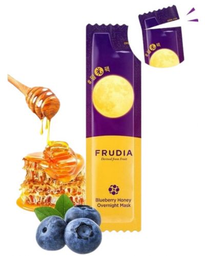 Frudia Нощна маска за лице Blueberry Honey, 5 ml - 2
