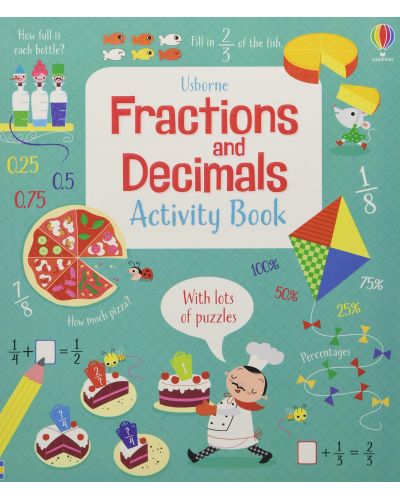 Fractions and Decimals Activity Book - 1